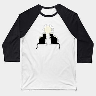 Moon Cats! Baseball T-Shirt